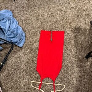 Lee Women's Red Bodysuit